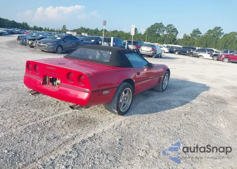 1989 Chevrolet Corvette z USA, uszkodzony, nr VIN 1G1YY3180K5111843